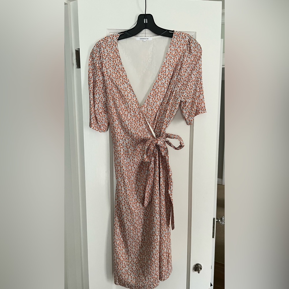 Emerson Fry Jules Wrap Dress size S
